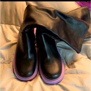 Super cute , High fashion Color block Boots ,